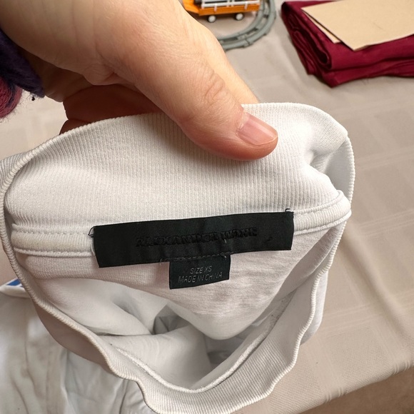 Alexander Wang white long sleeve t-shirt - Picture 2 of 10